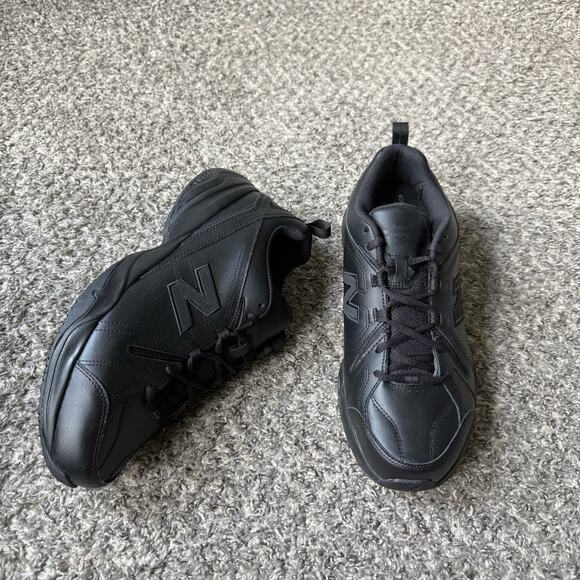 New Balance Other - New Balance 608V4 14 4E Men's Slip Resistant Black Leather Walking Shoes NEW
